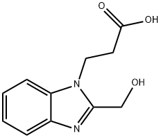 3-(2-하이드록시메틸-벤조이미다졸-1-일)-프로피온산