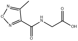 [(4-METHYL-FURAZAN-3-CARBONYL)-AMINO]-ACETIC ACID Structure