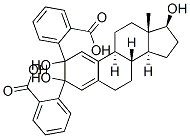 2-hydroxyestradiol-2,3-dibenzoate Struktur