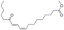 methyl (9Z,11E)-13-oxooctadeca-9,11-dienoate Structure