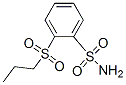 o-(propylsulphonyl)benzenesulphonamide 结构式