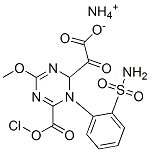 79793-04-7 ammonium 2-chloro-N-[(4-methoxy-6-methyl-1,3,5-triazin-2-yl)carbamoyl]benzenesulphonamidate 