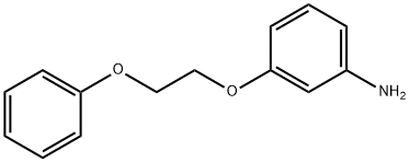 3-(2-phenoxyethoxy)phenylamine Struktur