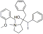 2-[1-[(2-methoxyphenyl)methyl]-1-methyl-2,3,4,5-tetrahydropyrrol-2-yl] -1,3-diphenyl-propan-2-ol iodide,79808-81-4,结构式