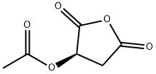 R-(+)-2-アセトキシ無水コハク酸 化学構造式