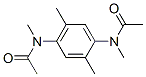 N,N'-(2,5-dimethyl-1,4-phenylene)bis[N-methylacetamide] Struktur
