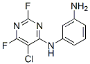 N-(5-클로로-2,6-디플루오로-4-피리미디닐)벤젠-1,3-디아민