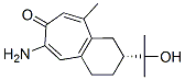 (2R)-6-Amino-1,2,3,4-tetrahydro-2-(1-hydroxy-1-methylethyl)-9-methyl-7H-benzocyclohepten-7-one Struktur
