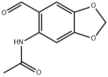 N-(6-FORMYL-BENZO[1,3]DIOXOL-5-YL)-ACETAMIDE,79835-12-4,结构式