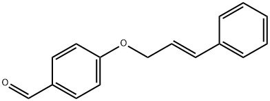 4-{[(2E)-3-PHENYLPROP-2-ENYL]OXY}BENZALDEHYDE Structure