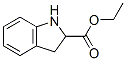 (S)-インドリン-2-カルボン酸エチル塩酸塩 化学構造式