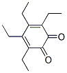 3,5-Cyclohexadiene-1,2-dione, 3,4,5,6-tetraethyl- (9CI) Structure