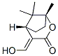 2-Oxabicyclo[3.2.1]octan-3-one,4-(hydroxymethylene)-1,8,8-trimethyl-,(1R,4E,5S)-(9CI),798554-40-2,结构式