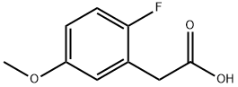2-氟-5-甲氧基苯乙酸,798563-50-5,结构式