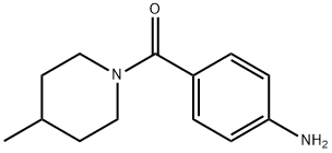 (4-AMINO-PHENYL)-(4-METHYL-PIPERIDIN-1-YL)-METHANONE Structure