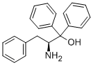 (S)-2-氨基-1,1,3-三苯基-1-丙醇, 79868-78-3, 结构式