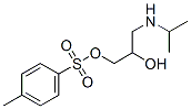 2-hydroxy-3-[(1-methylethyl)amino]propyl (4-methylbenzenesulphonate) Structure