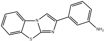3-(苯并[D]咪唑并[2,1-B]噻唑-2-基)苯胺,79890-07-6,结构式