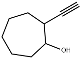 Cycloheptanol, 2-ethynyl- (9CI),79894-69-2,结构式