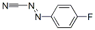 Diazenecarbonitrile, (4-fluorophenyl)-, (E)- (9CI) Structure