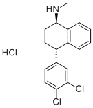 (1R,4S) Sertraline Hydrochloride Structure