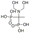 [1-[bis(hydroxymethyl)amino]ethylidene]bisphosphonic acid 结构式