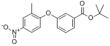 TERT-BUTYL 3-(2-METHYL-4-NITROPHENOXY)BENZOATE,799242-32-3,结构式