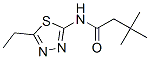 Butanamide, N-(5-ethyl-1,3,4-thiadiazol-2-yl)-3,3-dimethyl- (9CI),799252-12-3,结构式