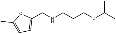 2-Furanmethanamine,5-methyl-N-[3-(1-methylethoxy)propyl]-(9CI) 化学構造式