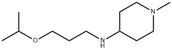 4-Piperidinamine,1-methyl-N-[3-(1-methylethoxy)propyl]-(9CI),799260-52-9,结构式