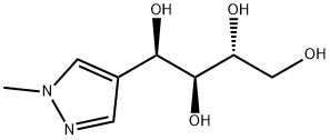 1,2,3,4-Butanetetrol,1-(1-methyl-1H-pyrazol-4-yl)-,(1R,2S,3R)-(9CI),799260-82-5,结构式