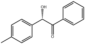 Ethanone, 2-hydroxy-2-(4-methylphenyl)-1-phenyl-, (2S)- (9CI) Struktur