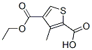 2,4-티오펜디카르복실산,3-메틸-,4-에틸에스테르(9CI)