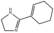 1H-Imidazole,  2-(1-cyclohexen-1-yl)-4,5-dihydro- Structure