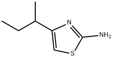 2-Thiazolamine,  4-(1-methylpropyl)- 化学構造式