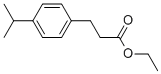 3-(4-ISOPROPYL-PHENYL)-PROPIONIC ACID ETHYL ESTER,79942-37-3,结构式