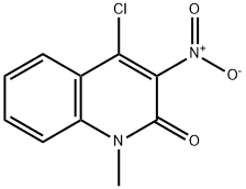 4-Chloro-1-methyl-3-nitro-1H-quinolin-2-one Structure