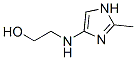 Ethanol,  2-[(2-methyl-1H-imidazol-4-yl)amino]-  (9CI) 结构式