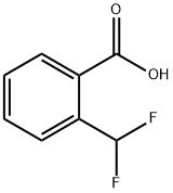 2-difluoroMethylbenzoic acid Structure