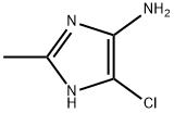 1H-Imidazol-4-amine,  5-chloro-2-methyl- 结构式