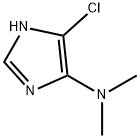 1H-Imidazol-4-amine,  5-chloro-N,N-dimethyl- Structure