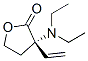 (3S)-3-diethylamino-3-ethenyl-oxolan-2-one Structure