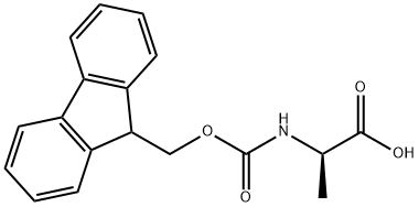 FMOC-D-丙氨酸, 79990-15-1, 结构式
