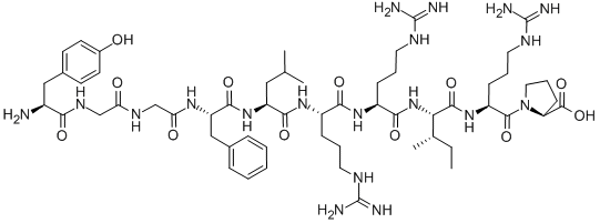 H-TYR-GLY-GLY-PHE-LEU-ARG-ARG-ILE-ARG-PRO-OH|DYNORPHIN A (1-10)