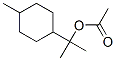 DIHYDROTERPINYL ACETATE Structure