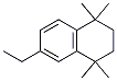 1,2,3,4-テトラヒドロ-6-エチル-1,1,4,4-テトラメチルナフタレン 化学構造式