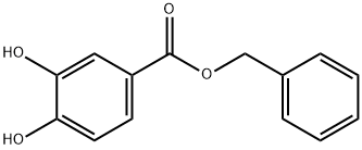 Benzoic acid, 3,4-dihydroxy-, phenylMethyl ester Structure
