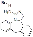 3-Amino-9,13b-dihydro-1H-dibenzo(c,f)imidazo(1,5-a)azepine hydrobromid e,80012-42-6,结构式