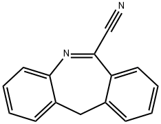 11H-Dibenzo[b,e]azepine-6-carbonitrile Structure