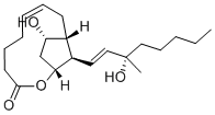 (15S)-15-Methyl-prostaglandin F2-alpha 1,11-lactone 结构式